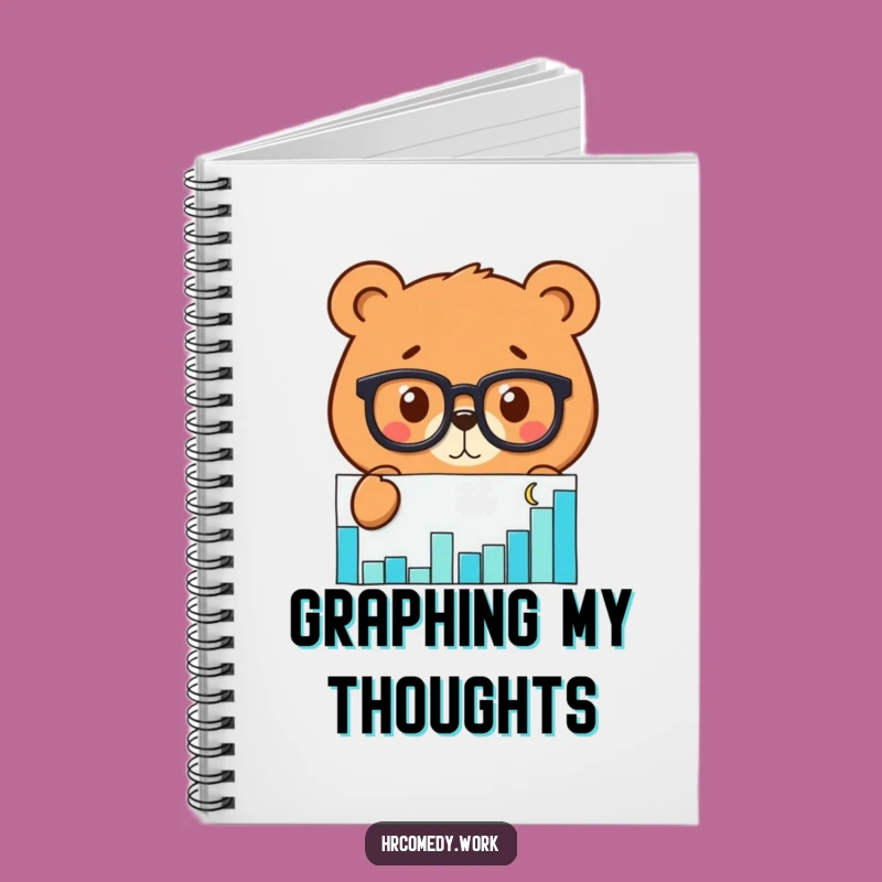 Funny Bear Glasses Notebook: Analyst's Journal for Hilarious Data Entry