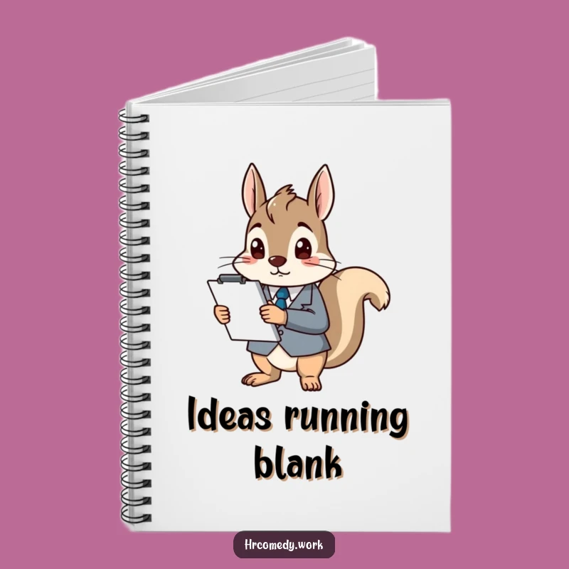 Funny Squirrel Notebook: Confused Executive Journal for Hilarious Note-Taking