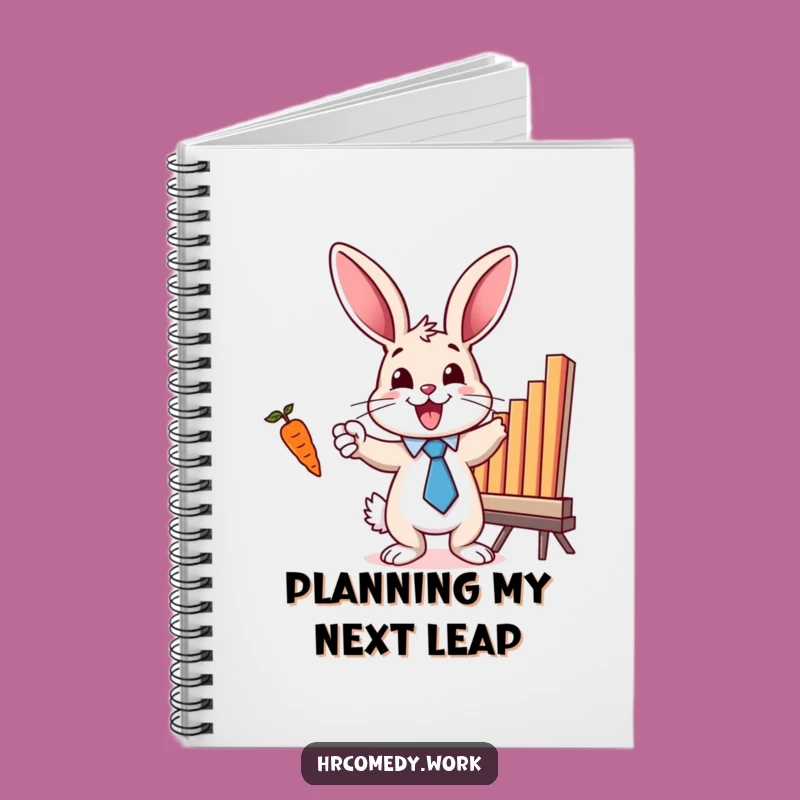 Funny Bunny Tie Notebook: Motivational Journal for Hilarious Ideas